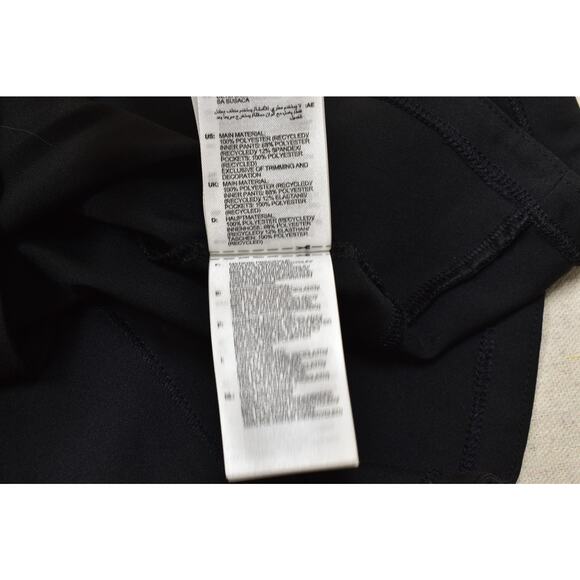 Adidas Black Parley Golf Polo Athletic Dress 1/4 Zip Regular Size L Polyester - Picture 7 of 8